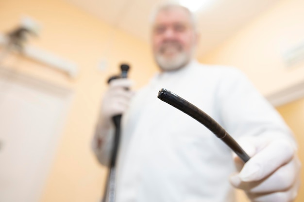 Foto apparat zur untersuchung der höhle fibrogastroduodenoskopische untersuchung des magens