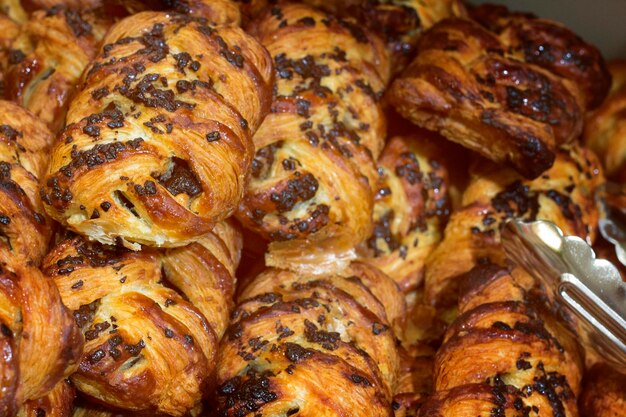 Appetitlicher Keks und süßes Gebäck, Brot und Muffins