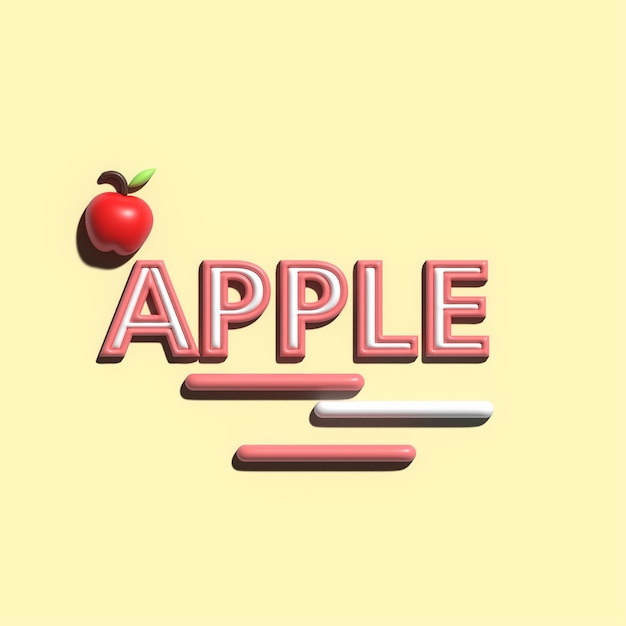 Apple 3D-Design