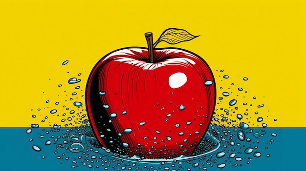 Apple por Gregoire Guillemin gerativi ai