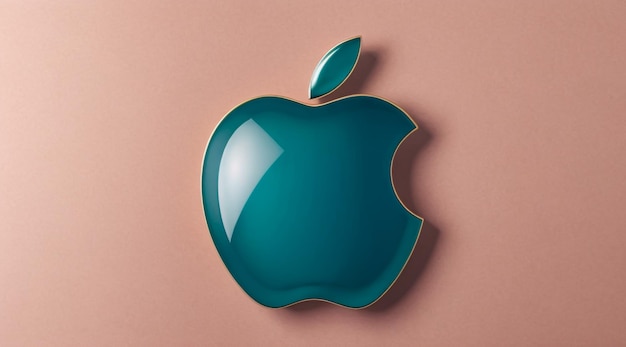 Apple-Wallpaper-Logo im Stil eines Spezialisten für Objektporträts