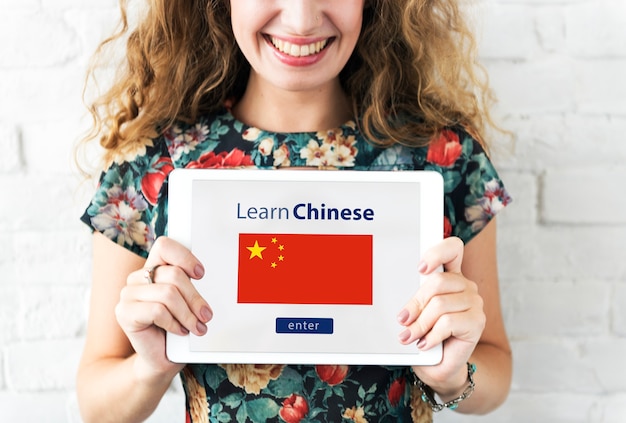 Aprenda o conceito de educação on-line da língua chinesa