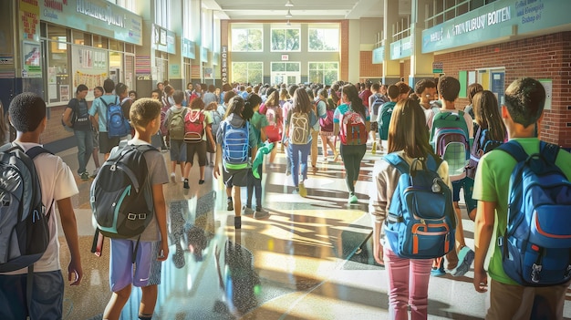 Aprendizagem Bem-vindo de volta à escola