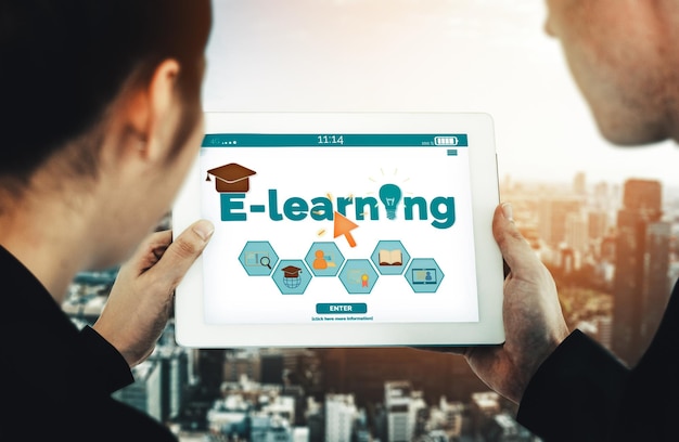 Aprendizaje electrónico para estudiantes y conceptos universitarios