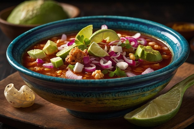 Apresentação de Pozole Culinar