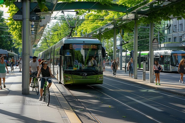 Aprofundar-se nos centros de transporte sustentável