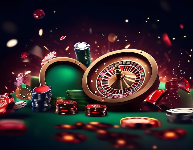 Apuestas de casino con rueda de ruleta