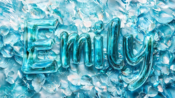Foto aquamarine crystal tarjeta postal con nombre personalizado perfecta para la decoración