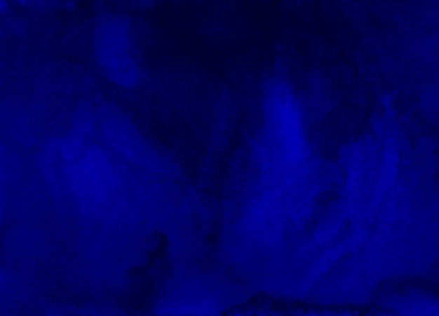 Aquarela azul cobalto fundo textura pintados à mão