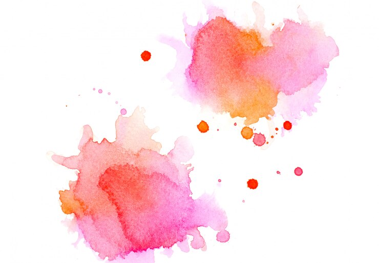 aquarela cor-de-rosa.imagem