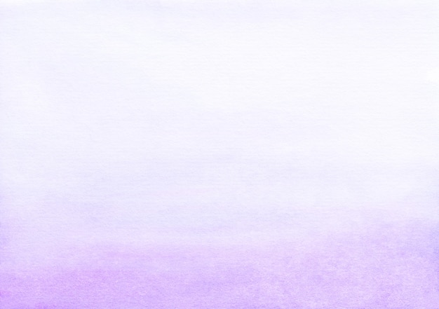 Aquarela de fundo gradiente roxo claro e branco