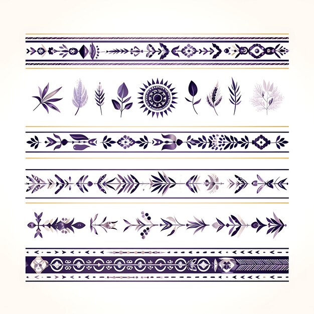 Foto aquarela de iroquois wampum borderlines objetos de símbolo de tartaruga e árvore t clipart 2d flat design