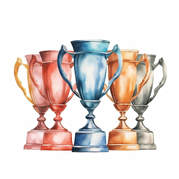 Aquarela de um troféu