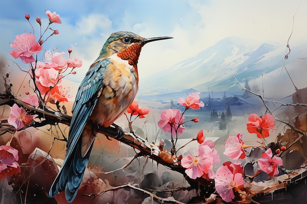 Aquarela_pintura_de_un_colibrí_con_flores