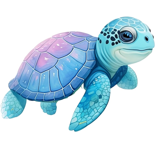 Aquarela, tartaruga Clipart