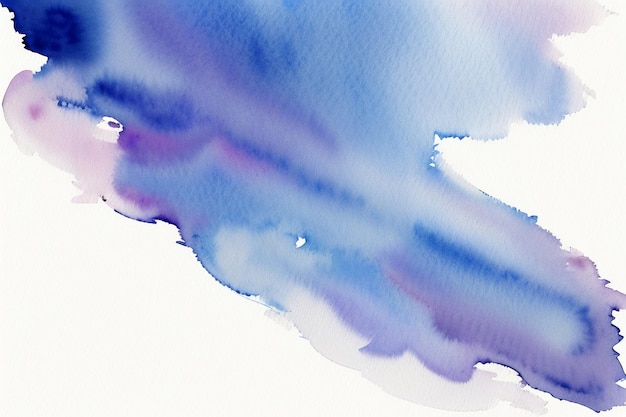 Aquarela tinta de salpico fundo azul imagem de cor bonita pintura efeito mancha fundo simples