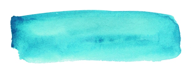 Aquarela turquesa ponto abstrato isolado com divórcios e fronteiras