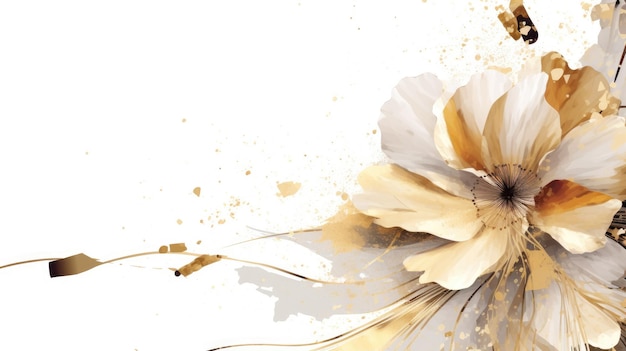 Aquarell abstraktes Design für Hintergrundhochzeit oder lebhaftes Social-Media-Banner