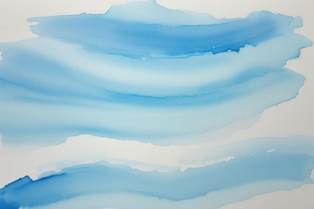 Aquarell Blauer abstrakter Hintergrund