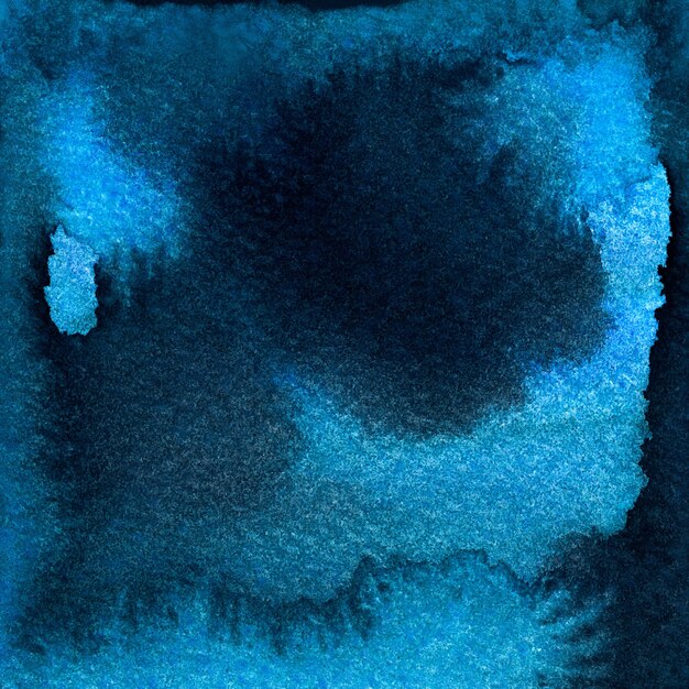Foto aquarell bunt handbemalt in blautönen hintergründe
