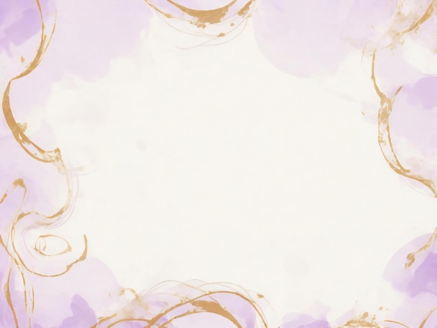 Aquarell digitaler Lavendel-Hintergrund, ai generiert