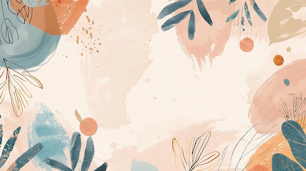Aquarell, flaches Element, abstrakter Hintergrund