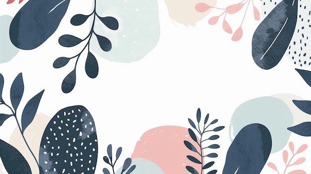 Aquarell, flaches Element, abstrakter Hintergrund