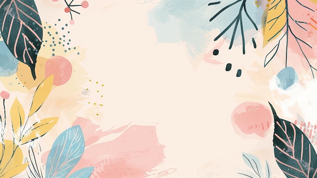 Aquarell, flaches Element, abstrakter Hintergrund