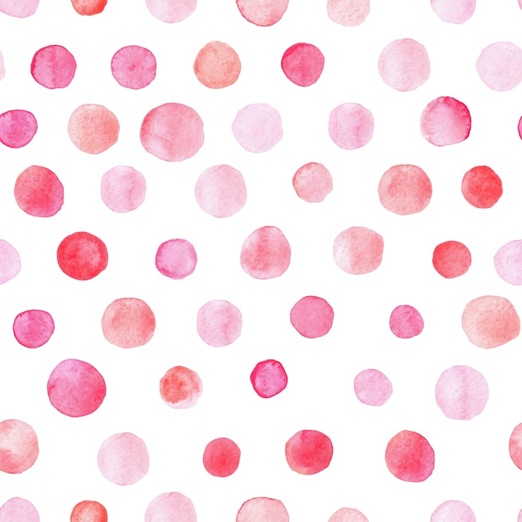 Foto aquarell handgemalte rote orange und rosa kreise sammlung auf weiß.