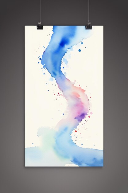 Aquarell-Hintergrund, Spritzer, Tinte, Schattierung, Designelement, minimalistischer Stil der chinesischen Tuschemalerei