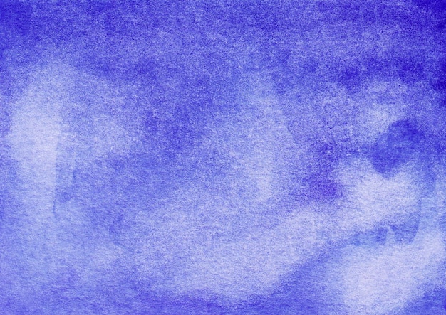 Aquarell Königsblau Ombre Hintergrund handgemalt