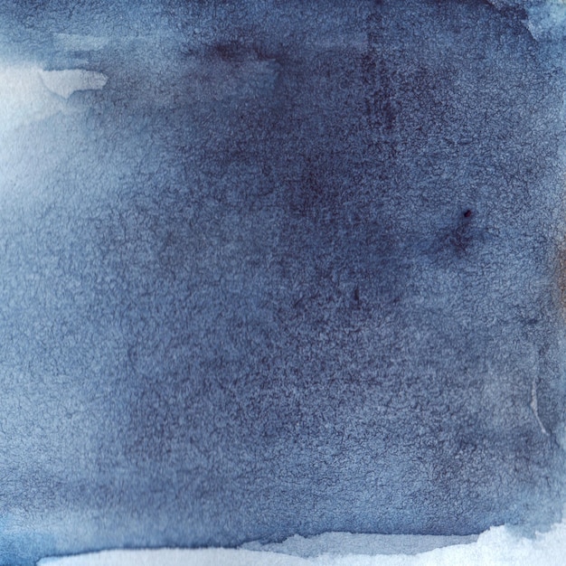 Aquarell marineblauer Wasserstreifen Textur Hintergrund