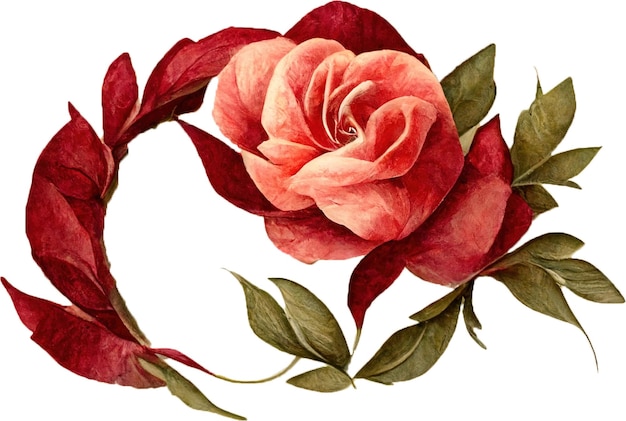 Aquarell Rosen ClipArt