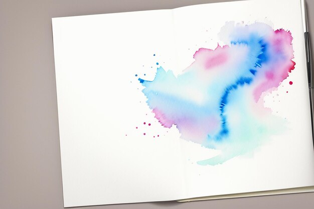 Aquarell-Splash-Tinte-Schmutz-Stil Chinesische Tinte-Malerei Design-Element Hintergrund-Wallpapier