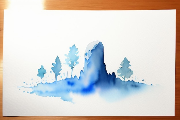 Foto aquarell spritzer tinte blau hintergrundbild schöne farbe farbe fleckeffekt einfacher hintergrund