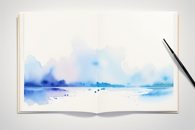 Foto aquarell-spritzer-tintenfleck-stil, chinesische tuschemalerei-designelement-hintergrundtapete