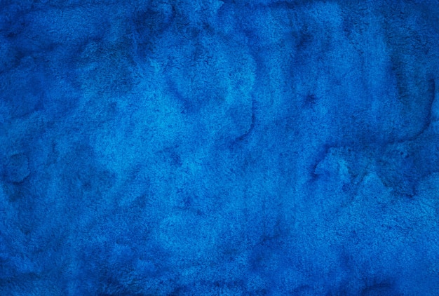 Aquarell tiefblaue flüssige Textur