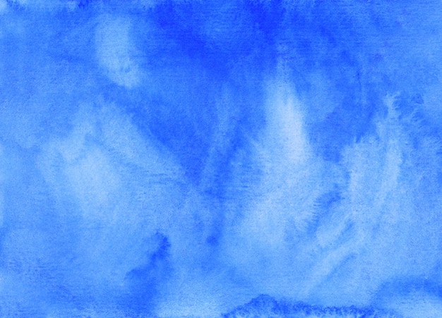 Aquarell wässrige hellblaue Hintergrundmalerei