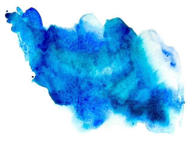 Aquarellblauer Spritzgrafikhintergrund