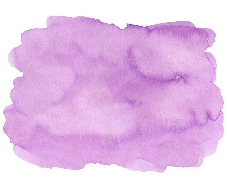 Foto aquarellfleck auf weißem hintergrund isolierter element
