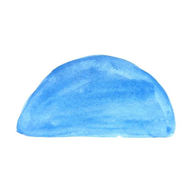 Aquarellkreis, Füllung, Fleckblau, handbemalt für den Einsatz in Hochzeit, Urlaub, Logo