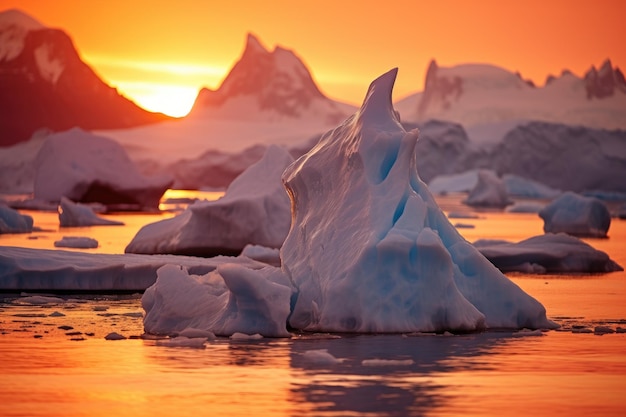 Aquecimento global e derretimento das geleiras