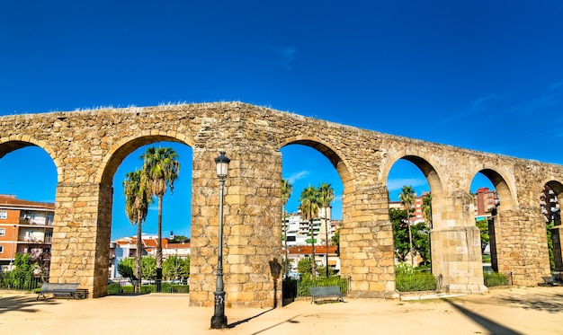 Aqueduto de san anton em plasencia - província de cáceres, espanha