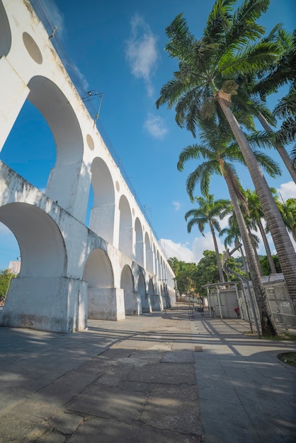 Foto aqueduto no centro do rio de janeiro