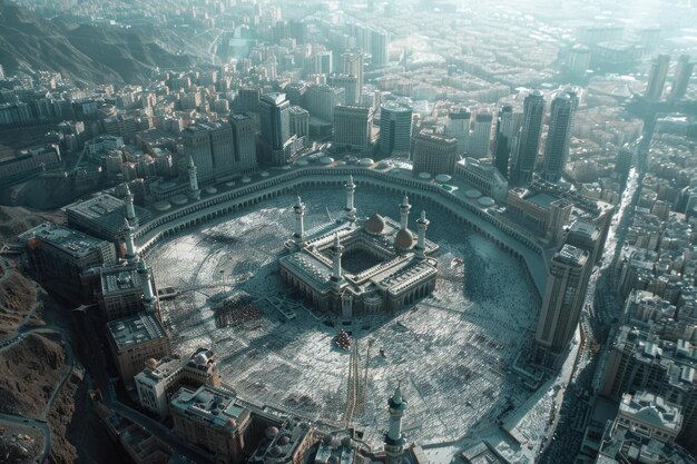 Foto arabia saudita la meca y el masjid al-haram