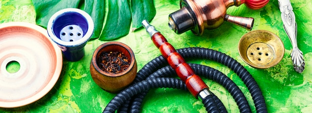 Arábia shisha com tabaco