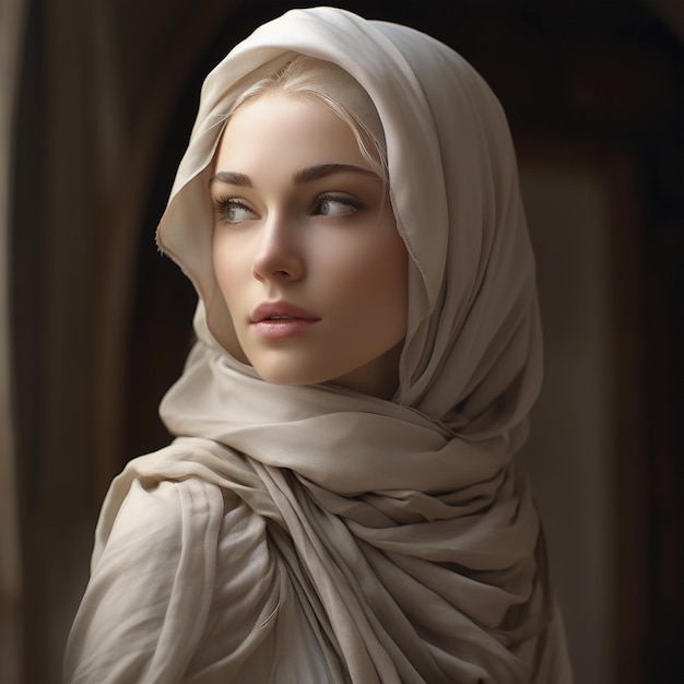 Arabisch-weibliches Modell