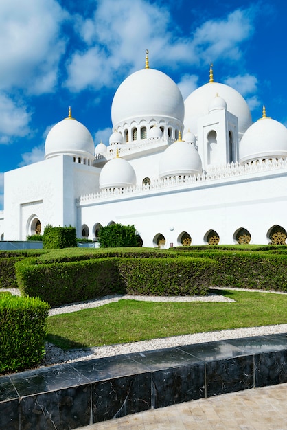 Arabische Art der weißen Moschee