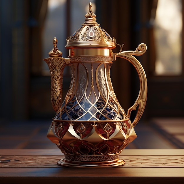 arabische Kaffeekanne traditionell