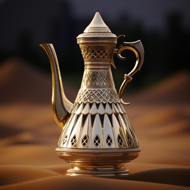 arabische Kaffeekanne traditionell